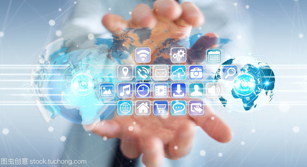 商人與數字世界的橋梁 從桌面圖標到應用程序的軟件連接